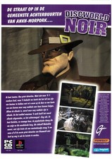 1999 DiscWorld NOIR  (PC/PS1) A4 Vintage Print Ad/Poster, 100% Official Art picture