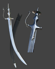 Punjabi Tegha Sword | 36 Inches | Mild Steel | KraftMart I Indian Punjabi Sword. picture