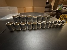 Proto Professional Tools USA 12-Point Socket Set (Various Sizes) picture