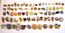 A Job Lot Collection of 75+ Mixed Enamel Lapel / Pin Badges (1) picture