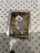 Mew EX Gold Metal Card 205/165 picture
