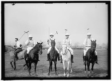 Photo:Polo Players 1915 Mounted Polo Team Horseback Sport picture