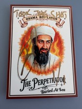 Osama Bin Laden card /50 In Person Autograph by Navy Seal Robert O'Neil 1/1 Auto picture