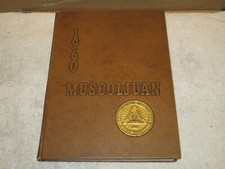 1960 MUSKINGUM COLLEGE YEARBOOK MUSCOLJUAN  NEW CONCORD OHIO picture