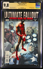 Ultimate Fallout #4 CGC 9.8 1st Print 2011 Signed by Mark Bagley Modern Grail picture