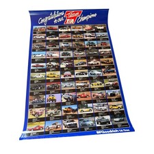 BFGoodrich Poster Blue 1989 Team T/A Champions Racing Corvette Porsche Bronco picture