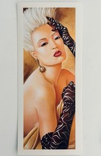 Vertical Curvz: Fury (1994) - Original 4x8 Art Print by John Zeleznik picture