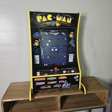 Arcade1Up Pac-Man Party-Cade 8-in-1 Arcade Cabinet Black 2020 Model 8274 picture