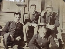 1897 University of Nevada Reno Cadets Named Jameson Arnot Original Photo Dated picture