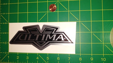 FOIL ULTIMA Sticker / Decal  OLD STOCK ORIGINAL RACING picture