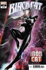 Black Cat #12 CVR C Skan Variant NM - 🔑 First Iron Cat Cover NM (Oct. 2020) 🔥 picture
