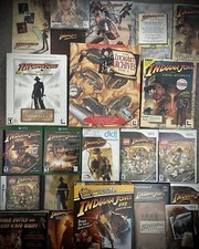 Indiana Jones™ VIDEO GAMES LUCASARTS Software Series Set VINTAGE MODERN HTF Lot picture