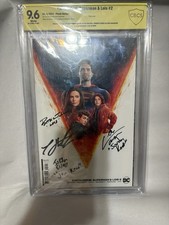 Earth-Prime #2 CBCS 9.6 Signed By Cast  TYLER HOECHLIN, BITSIE TULLOCH picture