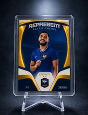 RAYAN CHERKI 2025 Panini Eternity GOLD SSP /5 🔥 France Man City #3/5 WC 2026 picture
