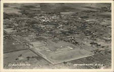 Orland California CA Aerial View Eastman Real Photo PostcardPostcard picture