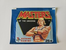 New Sealed 1983 He-Man Masters of the Universe Sticker Pack Figurine Panini picture