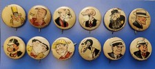 Kellogg's Pep Pins Collection of 35, 34 Different  picture