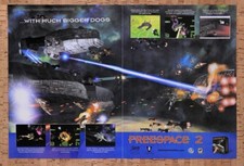1999 FreeSpace 2 PC Original Advertisement / Retro Promo v1 picture