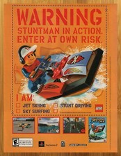 2002 LEGO Island Xtreme Stunts PS2 GBA PC Vintage Print Ad/Poster Video Game Art picture