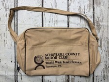 VTG Schuylkill County Motor Club World Wide Travel Service Tamaqua PA Travel Bag picture