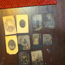 Lot of 9 Original Antique Sepia Cabinet Card Portrait Photos Duke Vladimir picture