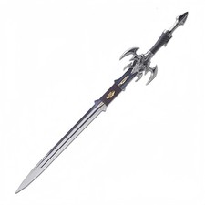Dark Elf Excalibur-Stainless Steel Blade Hand Forged Cosplay Collection Decor picture