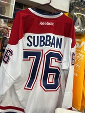 PK SUBBAN & 4 Additional Team SIGNED Montreal Canadiens NHL P.K. AUTOGRAPHS picture