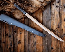 Beautiful Custom Handmade D2 Tool Steel Sword Katana Samurai Sword With Sheath picture