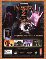 2006 Neverwinter Nights 2 PC Original Advertisement / Retro Promo v1 picture