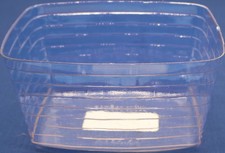 Longaberger Retail Tote Basket Protector 40123 Clear Plastic Insert picture