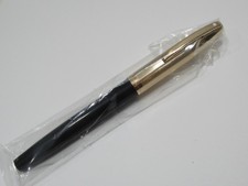 Vintage F Sheaffer fountain pen Imperial 23K Gold plated NIb parker cross US picture
