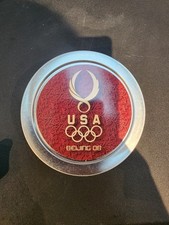 2008 Beijing Olympic Athlete Multi Sport Oversized Pin Signed 0910/2,500 picture