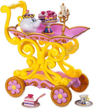 Official Beauty and the Beast Tea Cart Set – Includes Lumiere, Mrs. Potts, Chip, picture