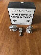 Moore Creations Mystery Science Theater 3000 Tom Servo & Crow T. Robot Pewter picture