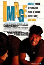 Rob Liefeld Life After Image - Framed Original Wizard Comics Page 1996 Ad picture