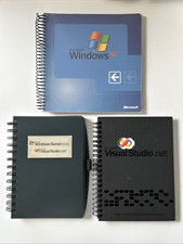 Microsoft Visual Studio Windows XP Promo Notebooks Lot of 3 Vintage Tech Swag picture