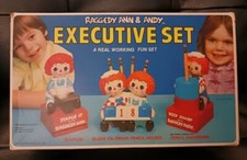 RAGGEDY ANN & ANDY  EXECUTIVE SET BY JANEX CORP.  1975 THE BOBBS MERRIL CO. picture