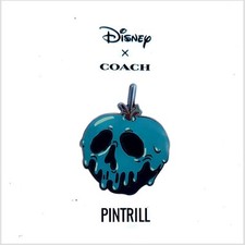 ⚡RARE⚡ DISNEY x COACH Poison Apple Disney Pin *BRAND NEW* LIMITED EDITION 🍎 picture