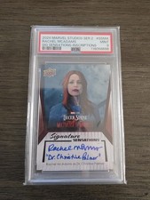 MARVEL STUDIOS UD Series2 Rachel McAdams Christine Palmer Inscription AUTO PSA 9 picture