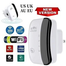 Wifi Repeater Wireless Signal Amplifier Extended Network Enhancer EU US Home Wheel picture