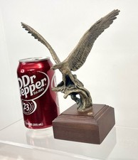 1988 Wally Shoop Bronze Eagle Statue Sculpture picture