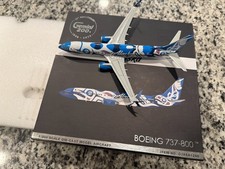 RARE Alaska Airlines 'Salmon People' Special Livery -  Gemini Jets 1:200 Scale picture