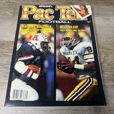 1987 Athlon Pac Ten Football Vintage Magazine Arizona ASU picture