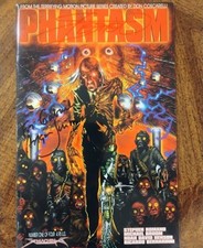 PHANTASM Overminds Issue #1, Published 2002, VERY RARE ANGUS SCRIMM SIGNATURE picture