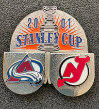 2001 NHL Stanley Cup Colorado Avalanche vs. New Jersey Devils Pin picture