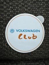 Vintage Volkswagen Club decal sticker VW Ø 10 cm unused picture