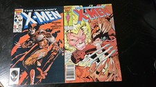 Uncanny X-men #212-213(newstand)(1st Cameo Mr. Sinister,1st-2nd Wolv. Sabretooth picture