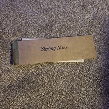 Vtg 1925 ”Sterling Notes” Receipt Notes For Mortgage, Shelter, Wages Harbor Job picture
