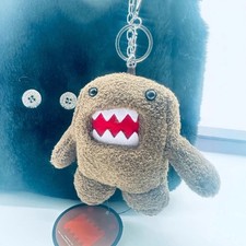 Domo kun Sekiguchi Plush doll Mini Mascot Keychain NHK Television 9cm Japan picture