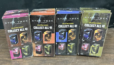 Star Trex Collectible Glasses 2008 Burger King Complete Set Of 4 With Boxes  picture